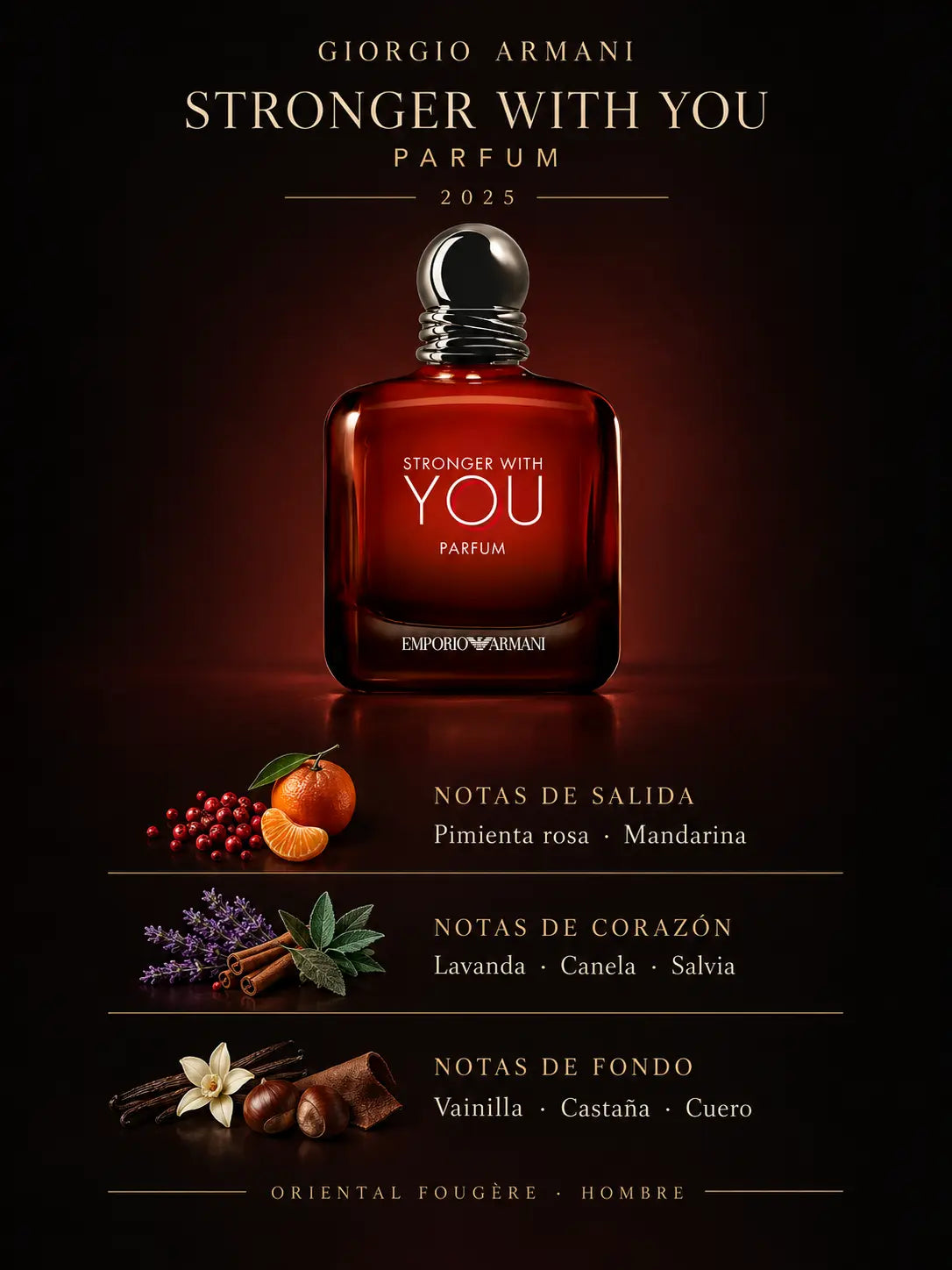 Stronger With You Parfum Armani Decant | Limbiq Scents