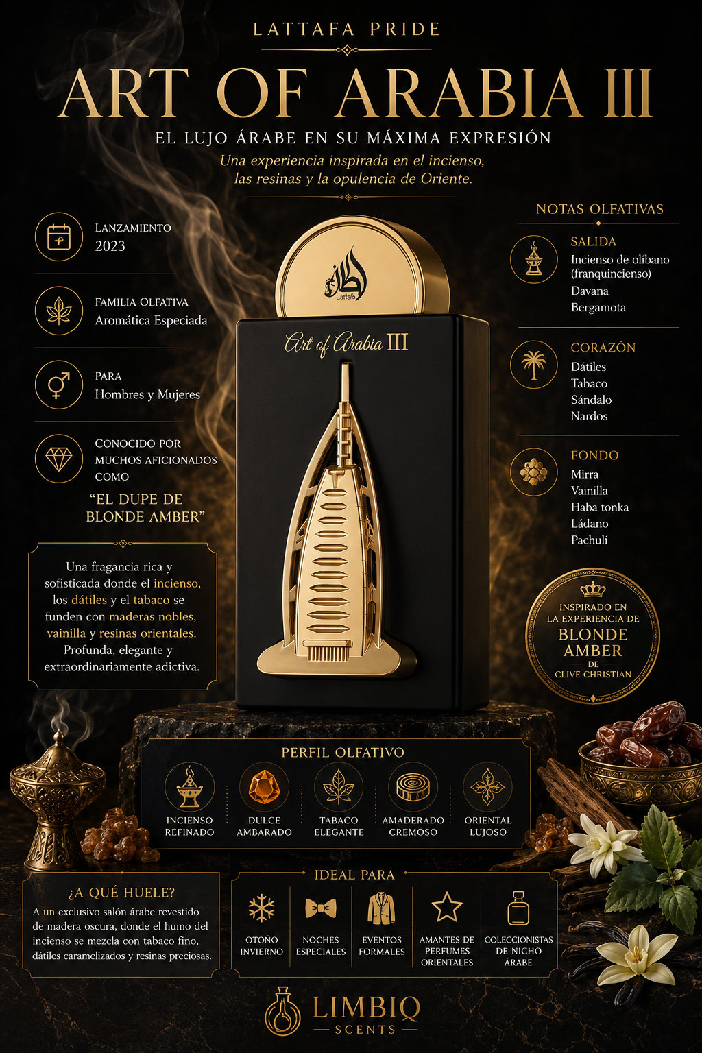 Art of Arabia III EDP 100 ml. Lattafa