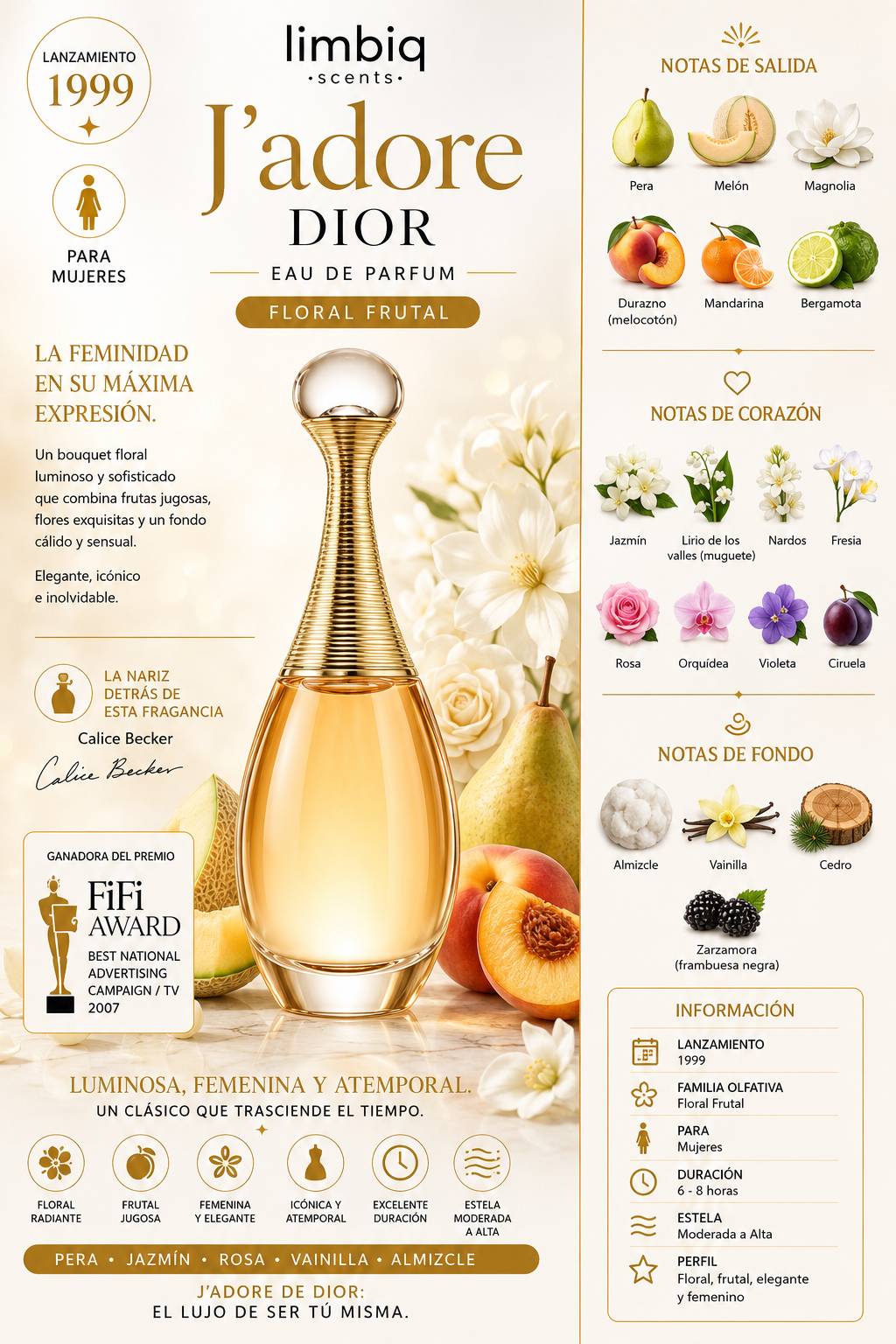 J´adore 100ml. EDP Dior
