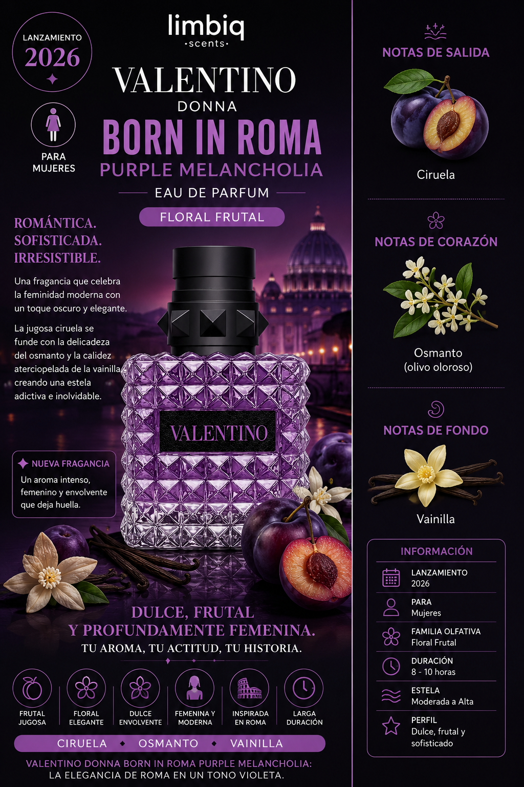 Born in Roma Purple Melancholia Donna EDP Valentino