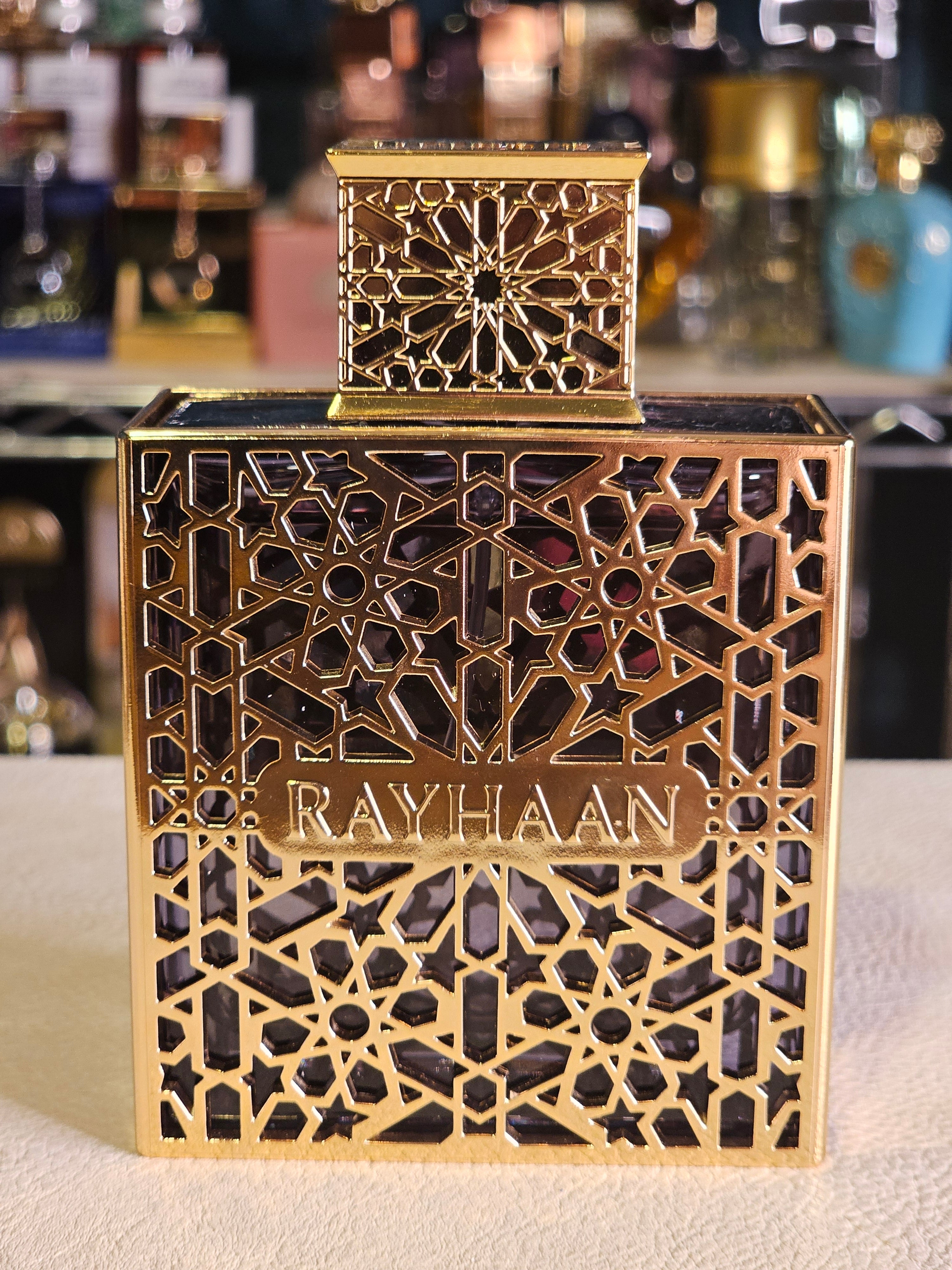 Rayhaan Elixir — presentación y empaque Limbiq Scents