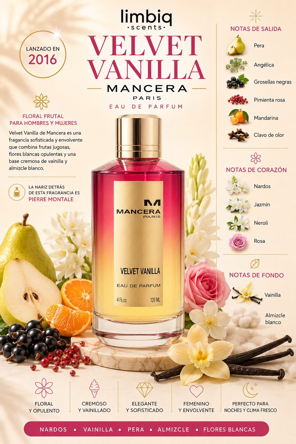 Velvet Vanilla EDP Mancera