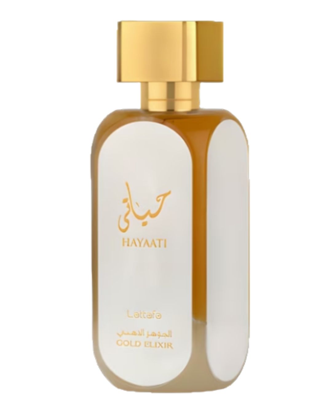 Hayaati Gold Elixir de Lattafa — perfume árabe decant Limbiq Scents