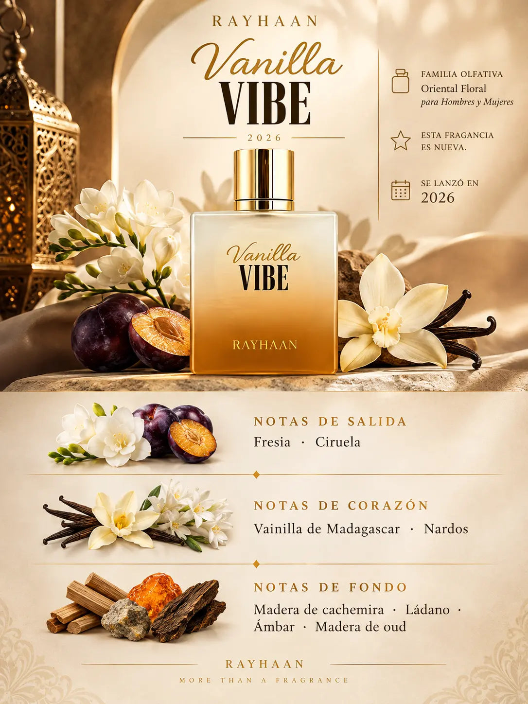 Vanilla Vibe Rayhaan Decant Unisex de Vainilla | Limbiq Scents