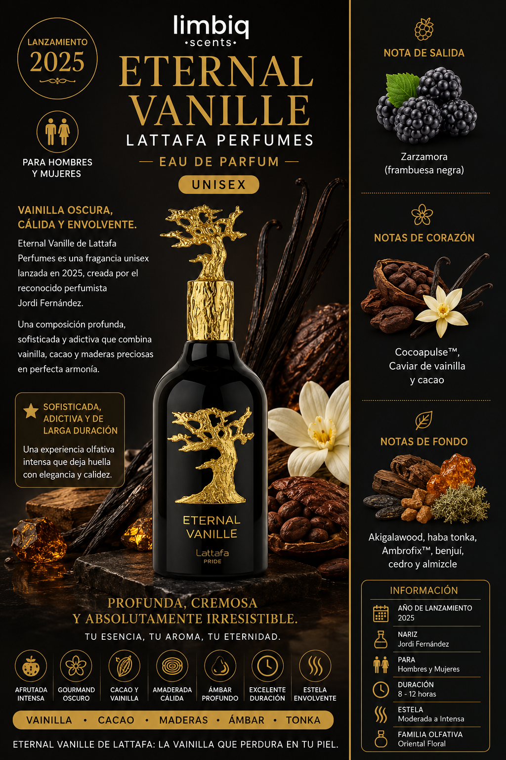 Eternal Vanille EDP Lattafa