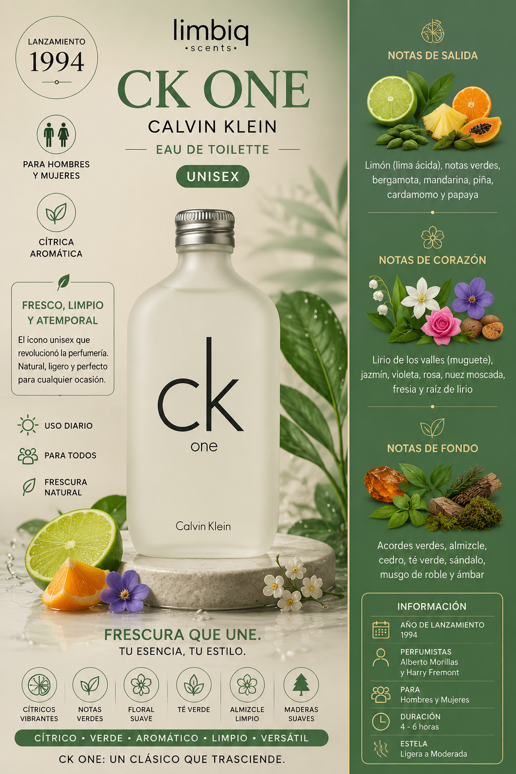CK ONE 200 ml. EDT Calvin Klein