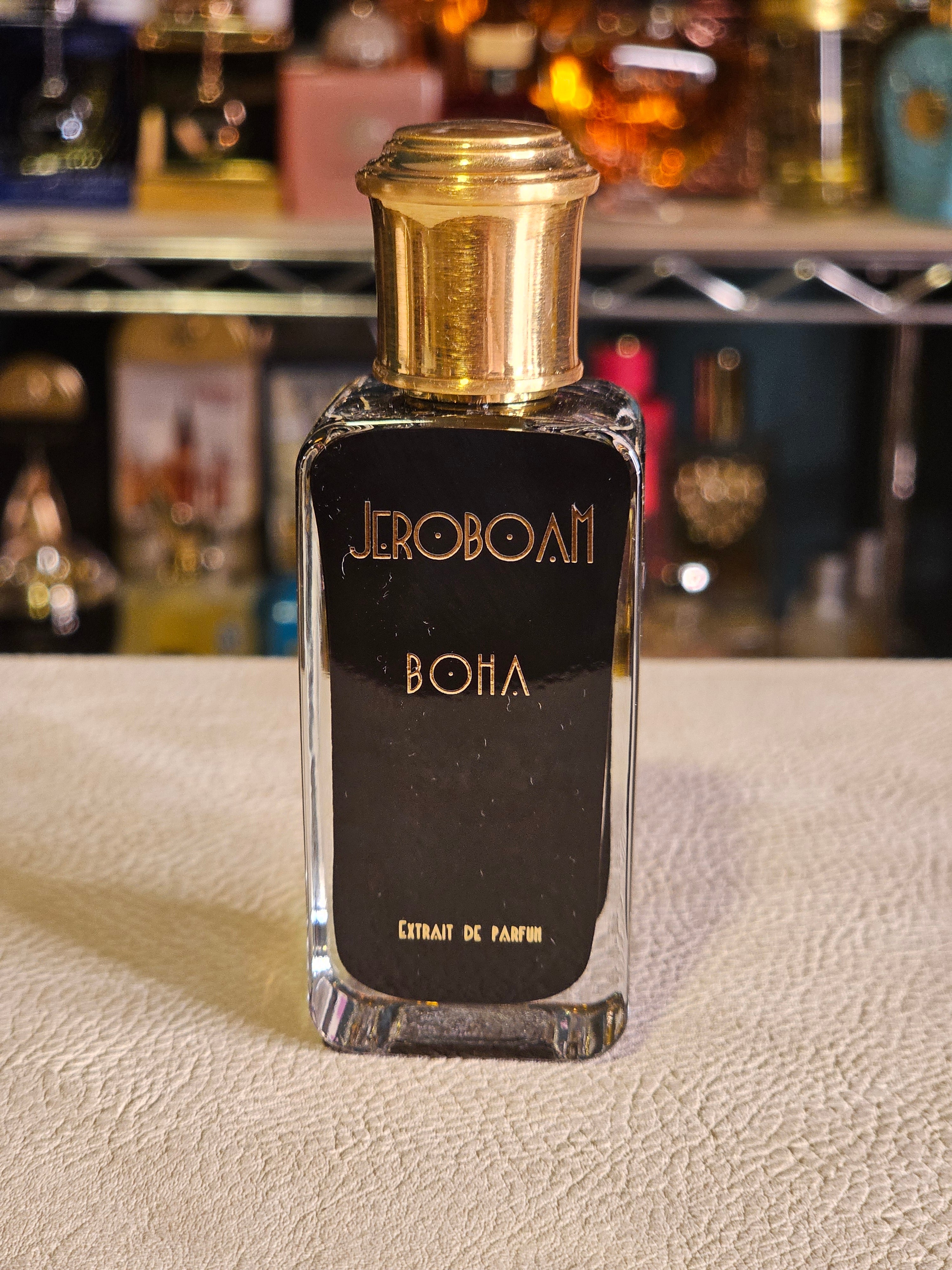 Boha de Jeroboam — presentación y empaque Limbiq Scents