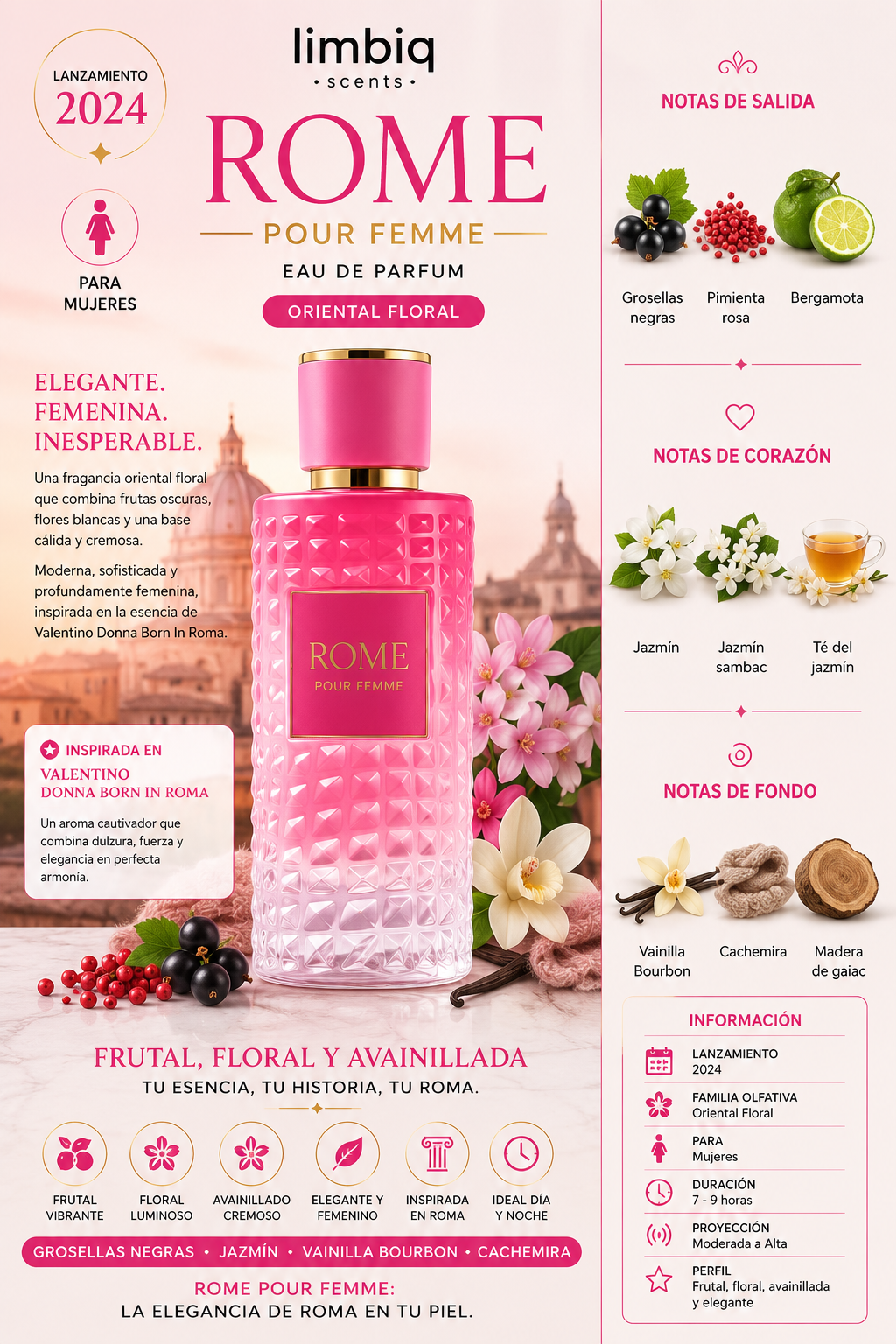 Rome Pour Femme Mast Perfumes Bharara