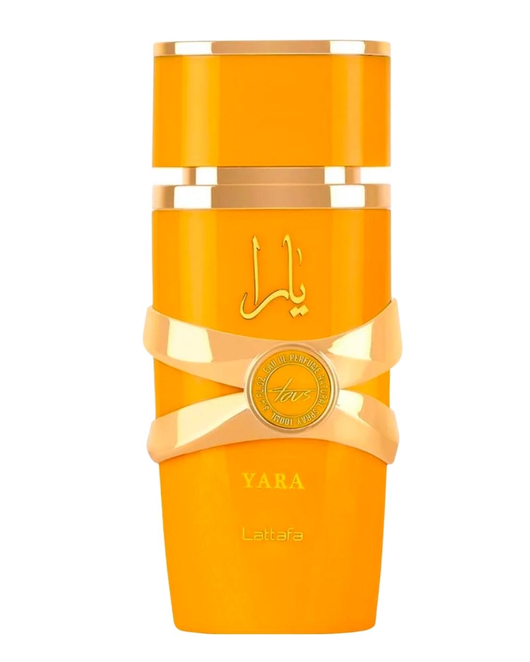 Yara Tous de Lattafa — perfume árabe decant Limbiq Scents